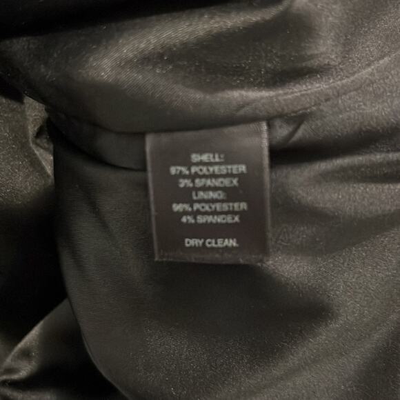 White House Black Market Satin Lined Strapless Beautiful Cocktail Dress - Size 4 - Picture 10 of 10